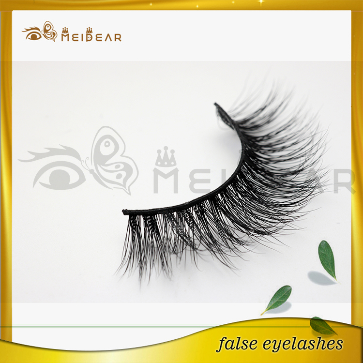 High quality own brand soft band long eyelashes mink lashes